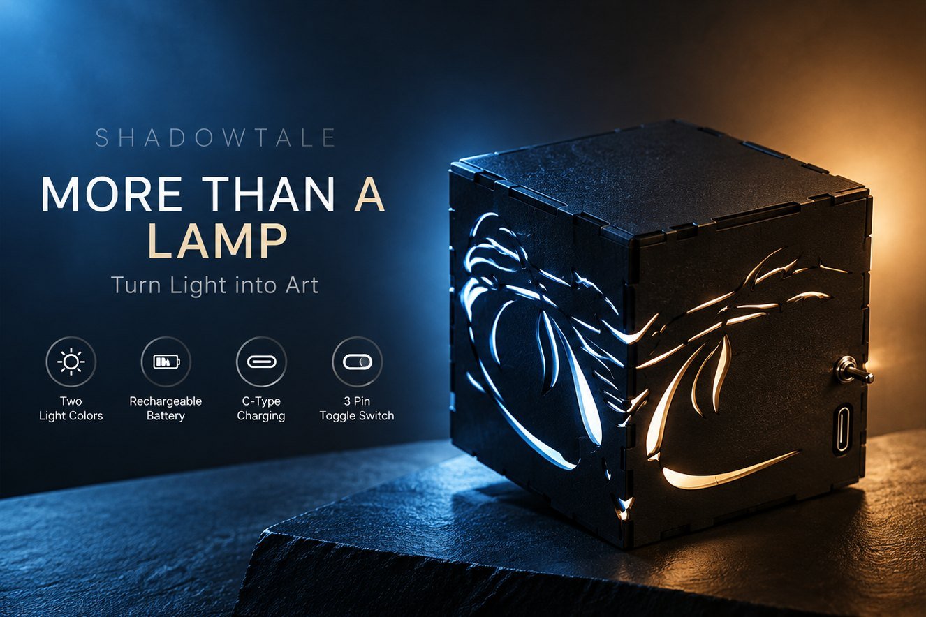 More than a lamp – Turn light into art