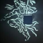 Lord Shiva Shadow Projection Lamp – Tandava Wall Light